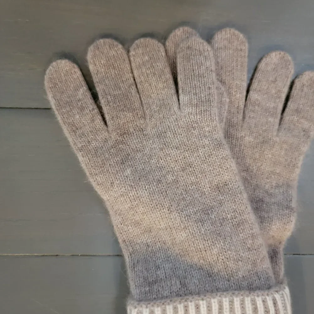 NWT Martha STEWART 100% 2 -PLY CASHMERE WOMEN'S WINTER GLOVES OS